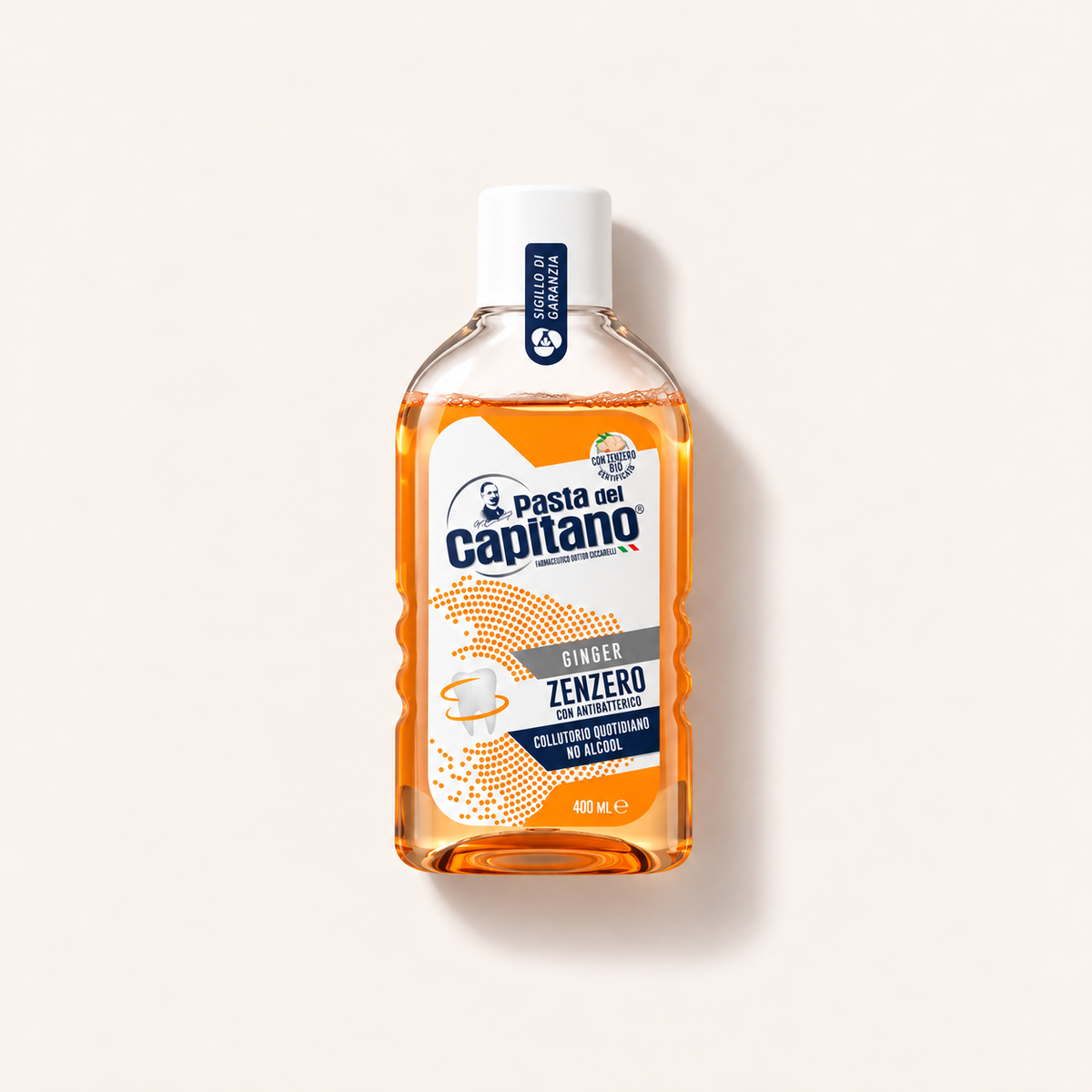 Pasta Del Capitano Ginger ústní voda se zázvorem 400 ml – MrRizz