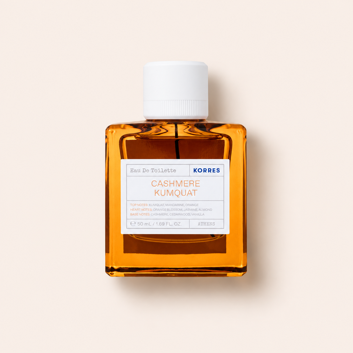 Korres Cashmere Kumquat, unisex toaletní voda 50 ml, poškozená krabička – MrRizz