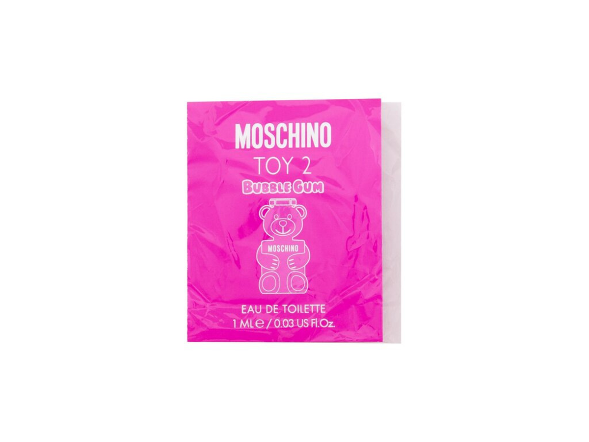 Moschino Toy 2 Bubble Gum EdT (W) 25 × 1 ml, Sada vzoriek – originální vzorkové balení