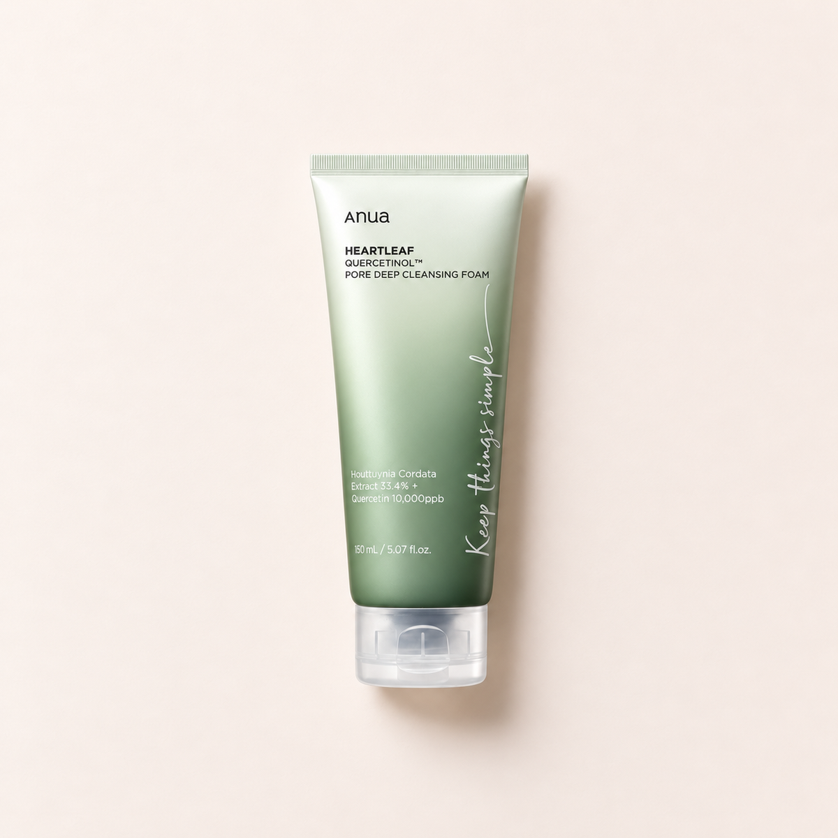 Anua Heartleaf Quercetinol Pore Deep Cleansing Foam, čisticí pěna 150 ml – MrRizz