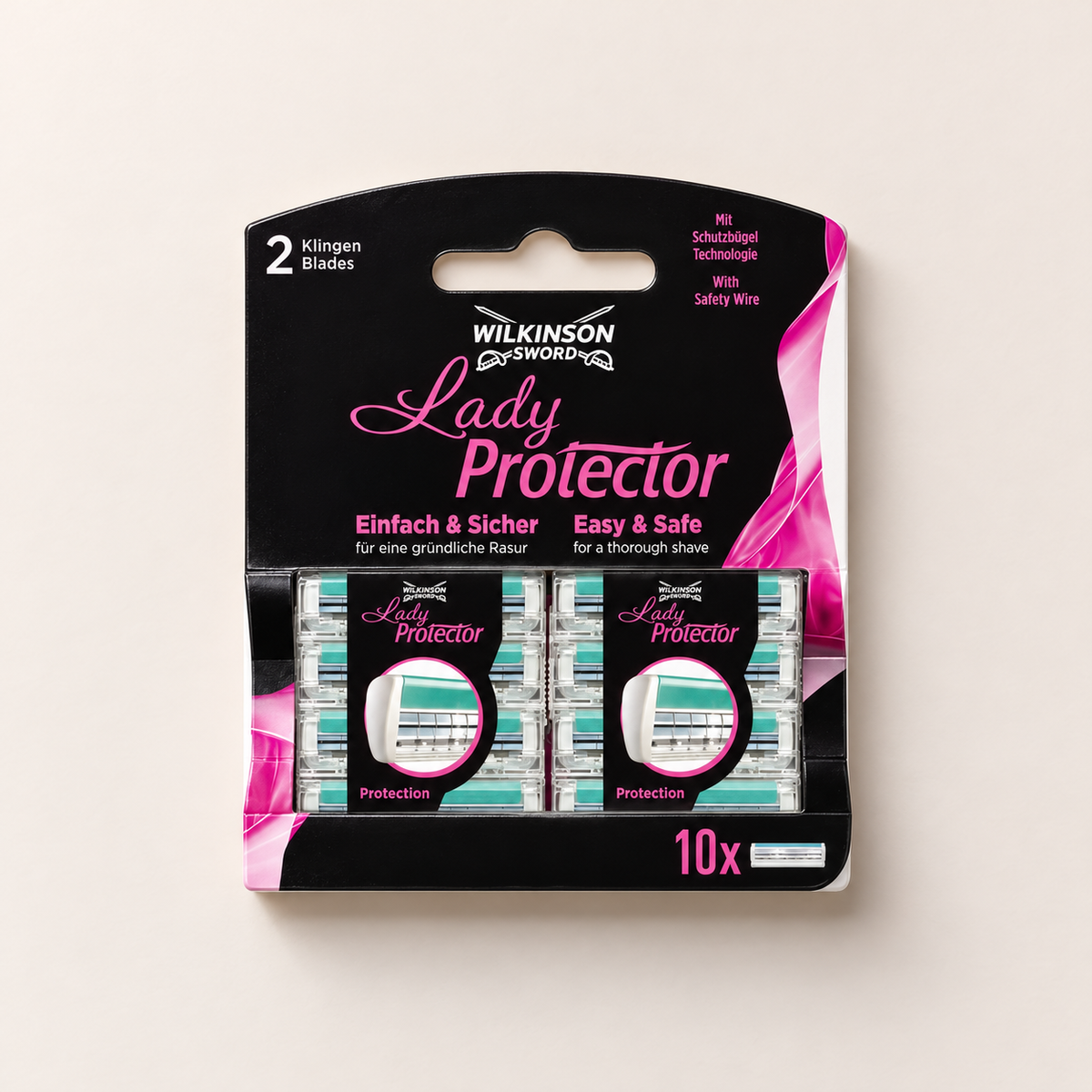 Wilkinson Sword Lady Protector náhradní holicí hlavice, 10 kusů – MrRizz