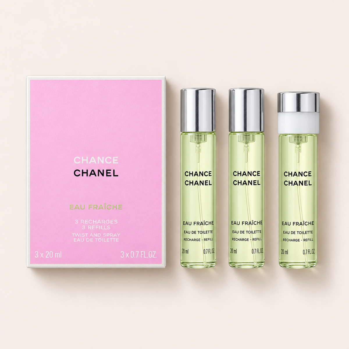 Chanel Chance Eau Fraiche 3x20 ml – MrRizz