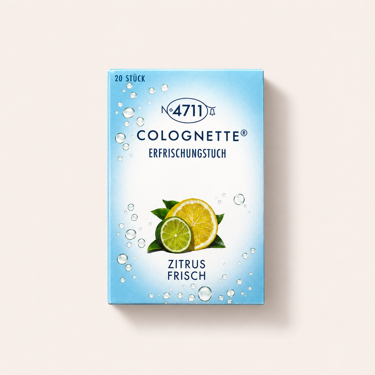 4711 Colognette osvěžující citronové ubrousky 20 kusů – MrRizz