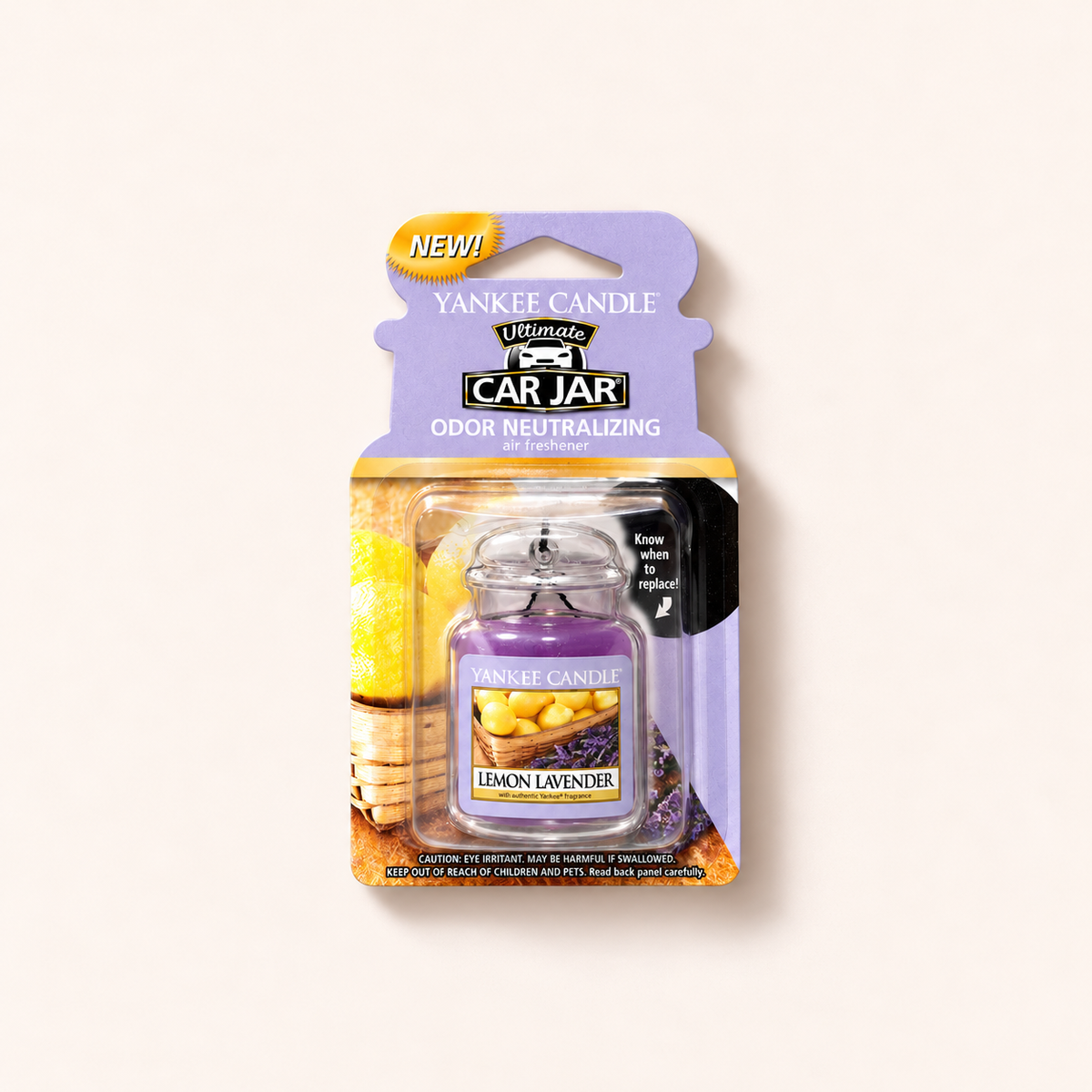 Yankee Candle Lemon Lavender Ultimate Car Jar – vůně do auta – MrRizz