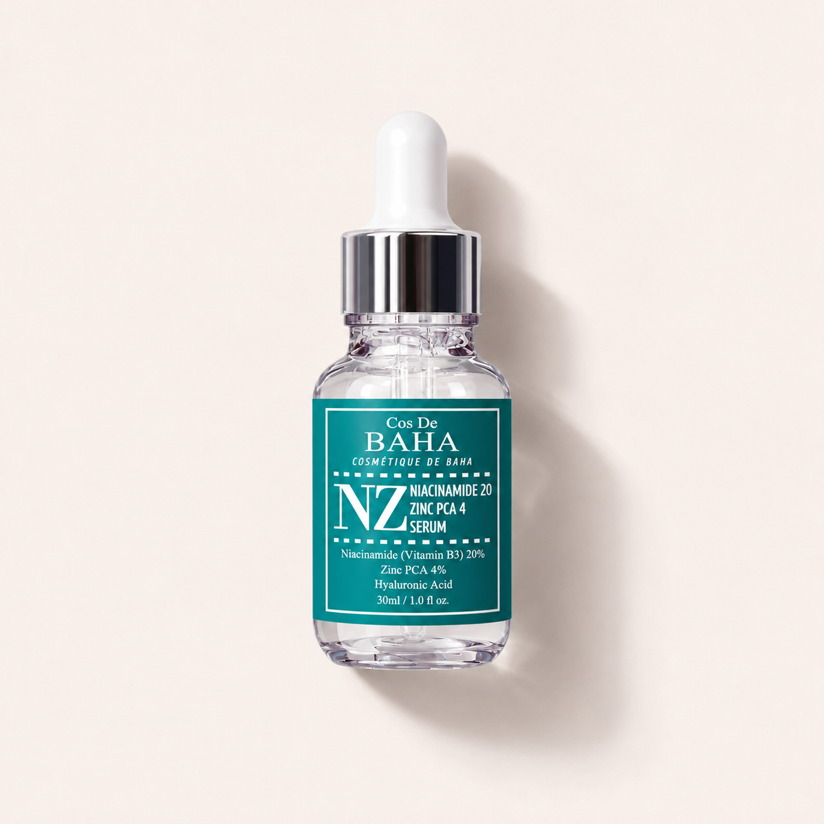 Pleťové sérum Cos De Baha NZ Niacinamide 20 + Zinc PCA 4, 30 ml – MrRizz