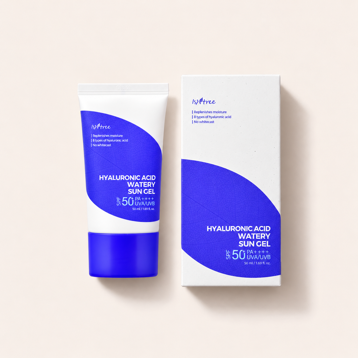 Isntree Hyaluronic Acid Watery Sun Gel 50 ml – produkt s obalem – MrRizz