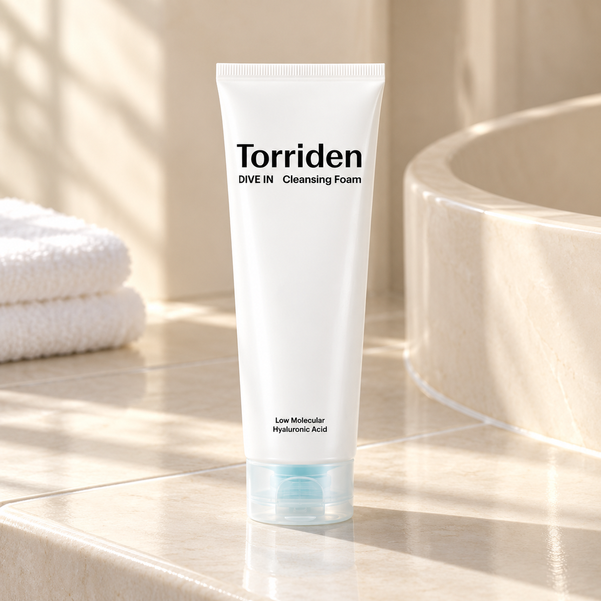 Torriden Dive In Low Molecular Hyaluronic Acid Cleansing Foam 150 ml – atmosférická fotografie – MrRizz