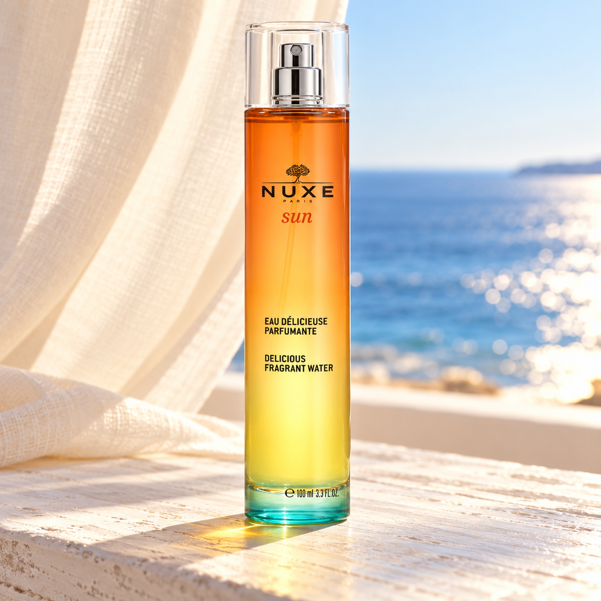 NUXE Sun 100 ml – atmosférická fotografie – MrRizz