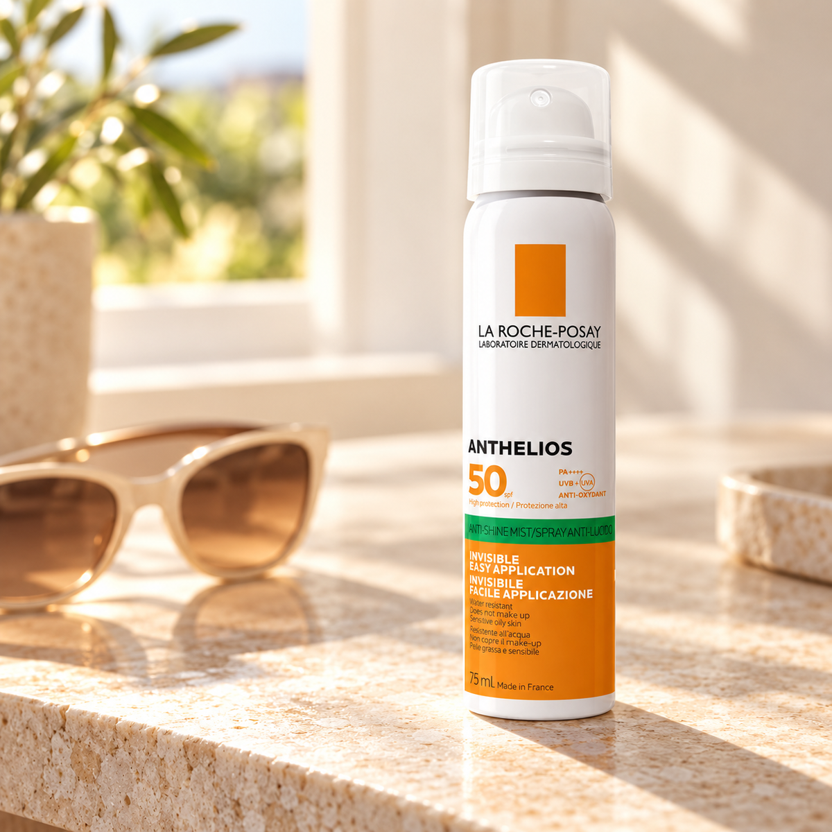 La Roche-Posay Anthelios Anti-Shine 75 ml – atmosférická fotografie – MrRizz
