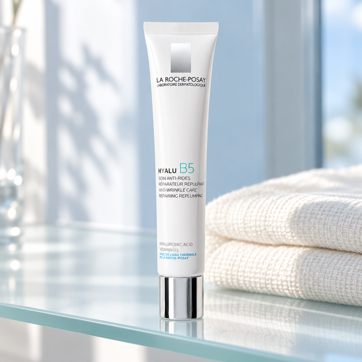 La Roche-Posay Hyalu B5 Anti-Wrinkle Corrector 40 ml – atmosférická fotografie – MrRizz