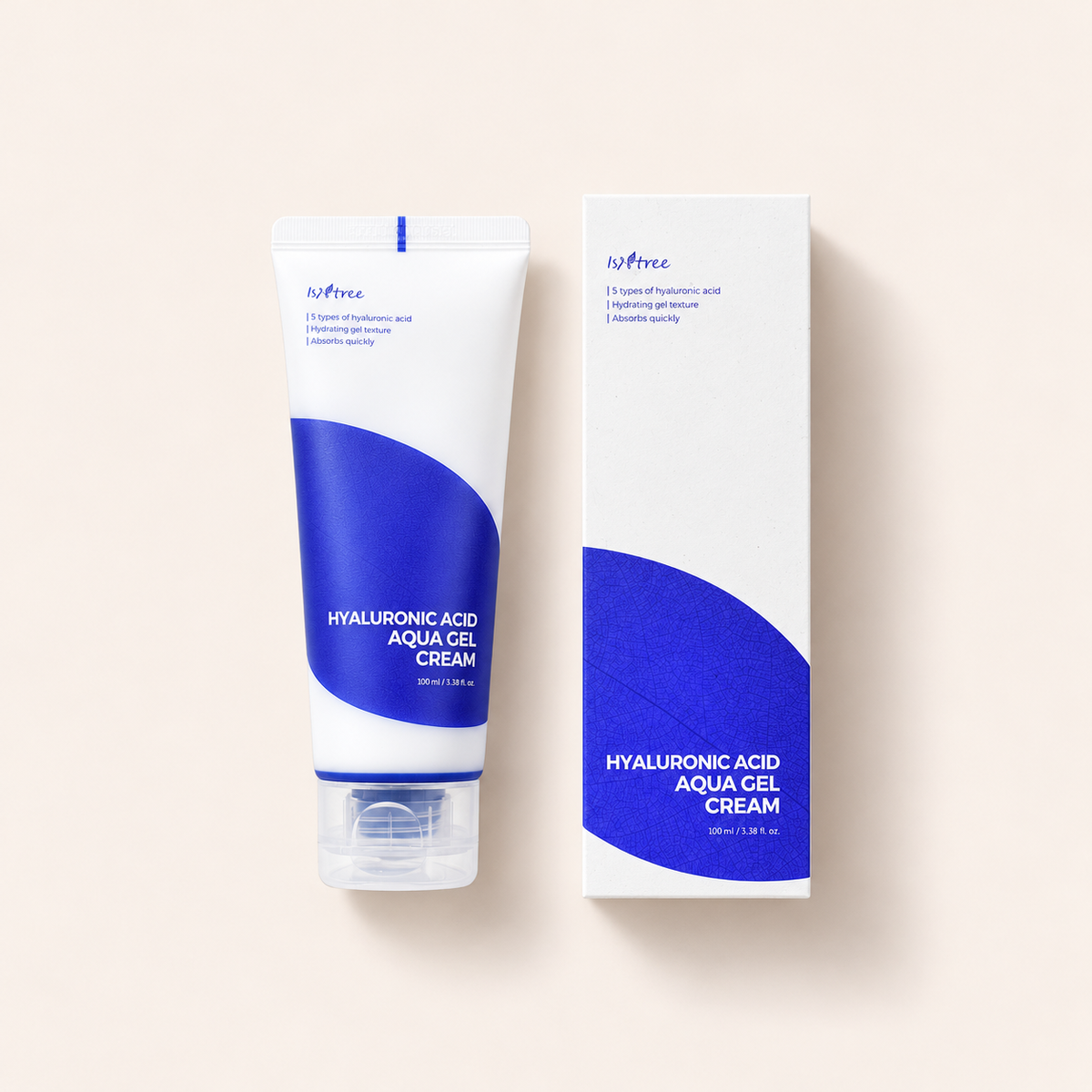 Isntree Hyaluronic Acid Aqua Gel Cream 100 ml – produkt s obalem – MrRizz