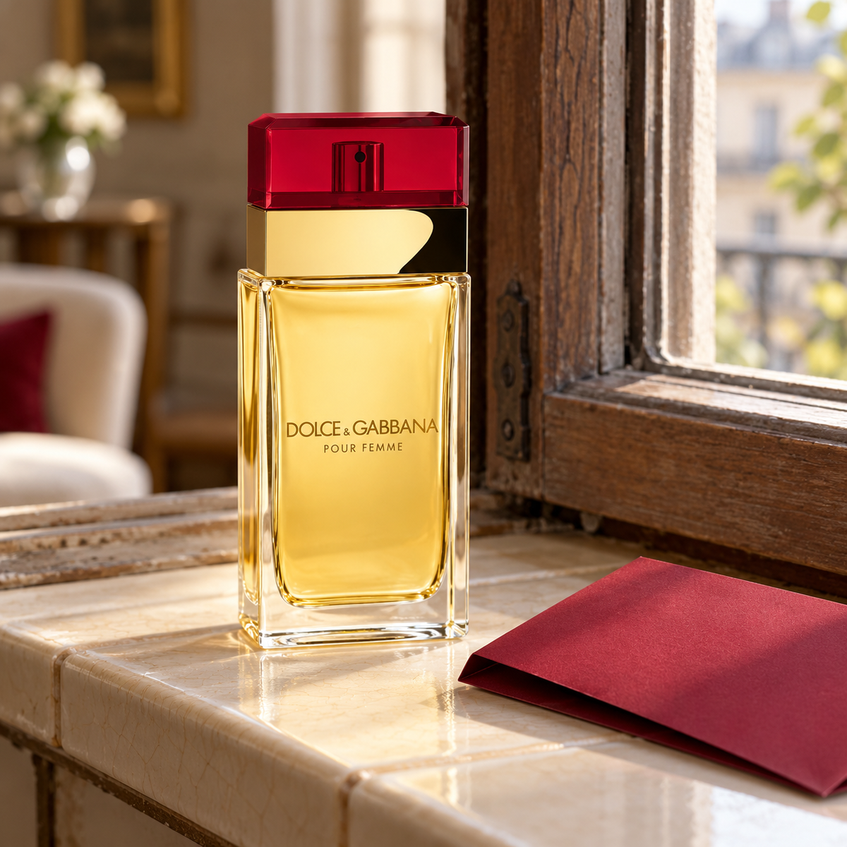 Dolce&Gabbana Pour Femme EDT 100 ml – atmosférická fotografie – MrRizz