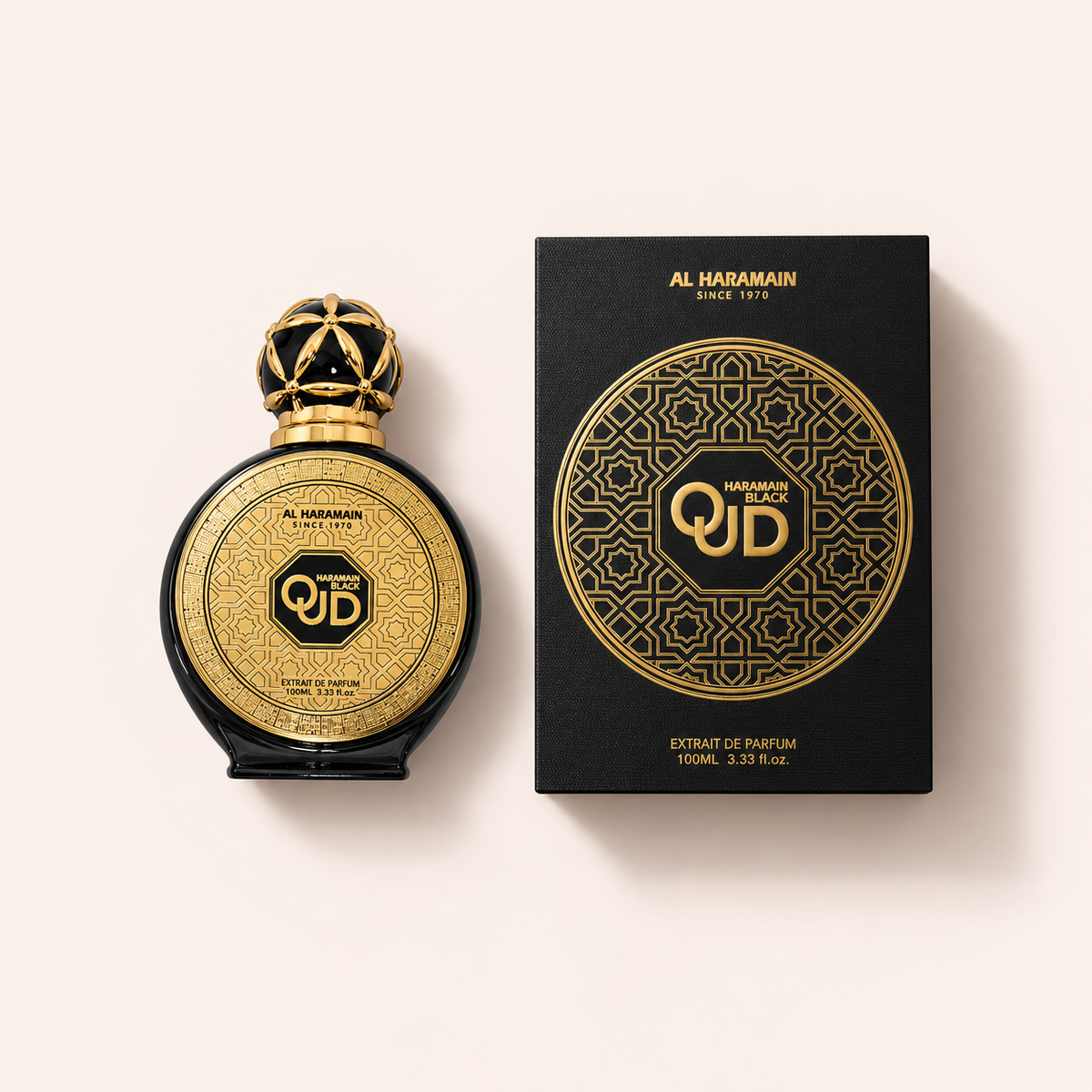 Al Haramain Black Oud Extrait de Parfum 100 ml – výrobek s originálním obalem – MrRizz
