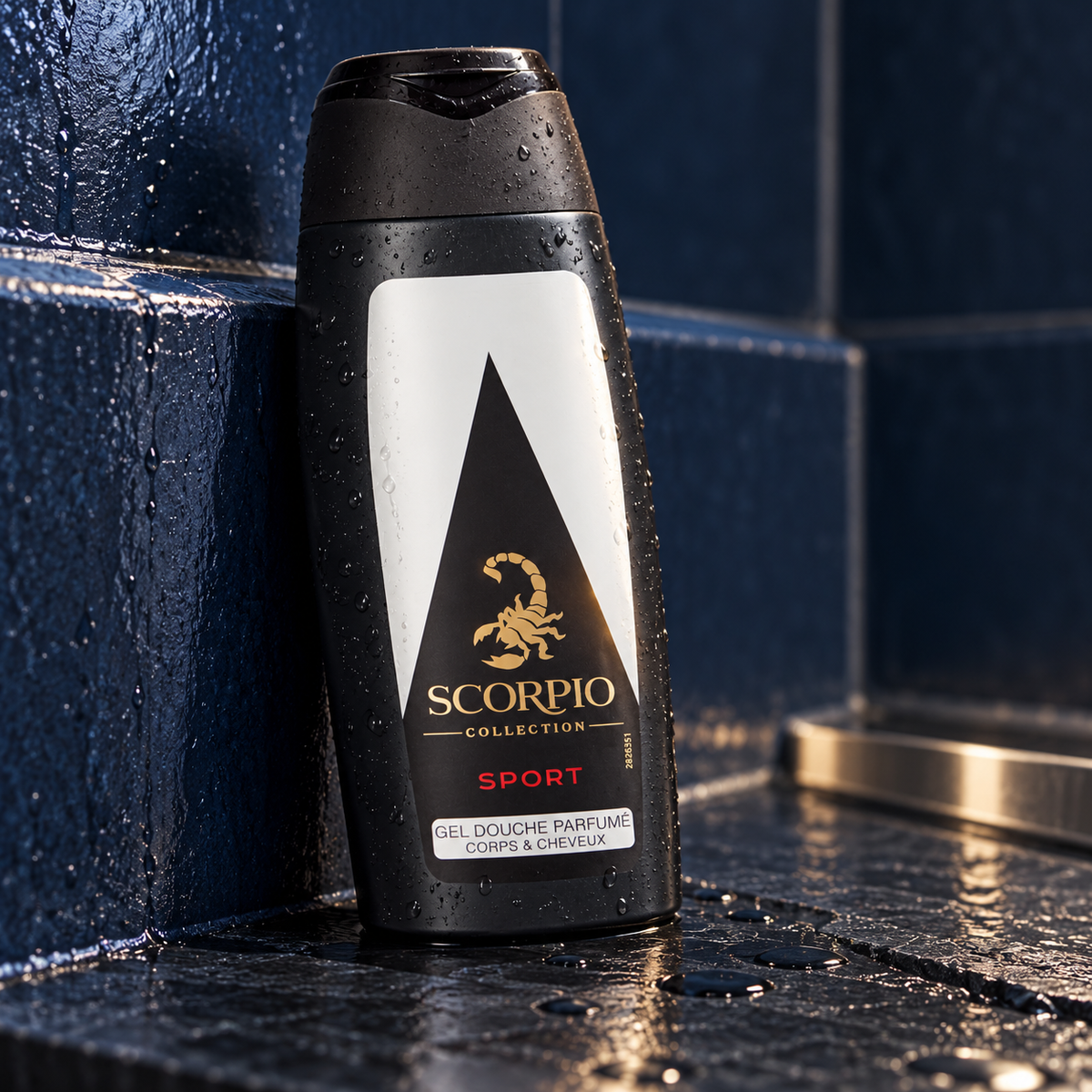 Scorpio Collection Sport sprchový gel na tělo a vlasy 250 ml – atmosférická fotografie – MrRizz