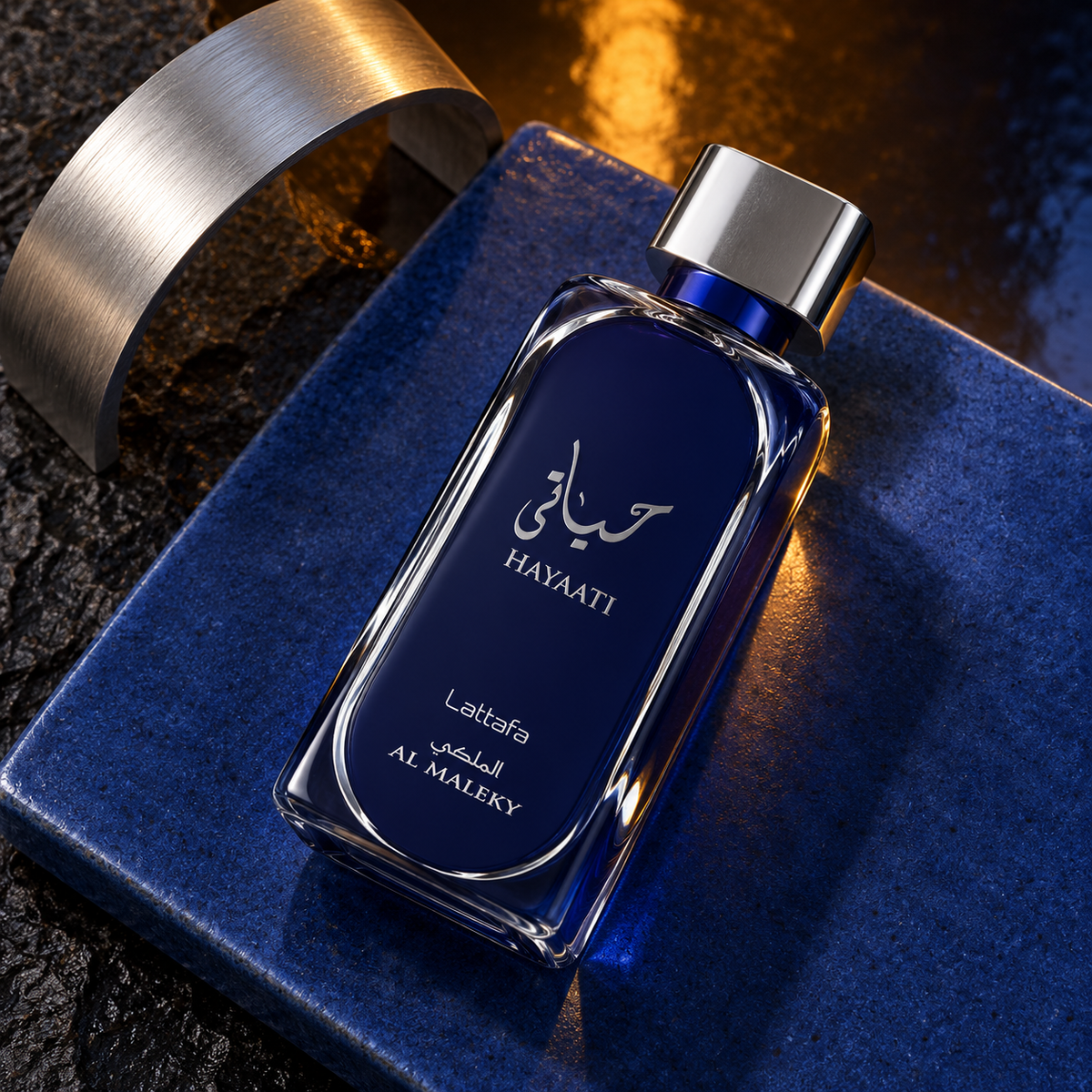 Lattafa Hayaati Al Maleky EDP 100 ml – atmosférická fotografie – MrRizz