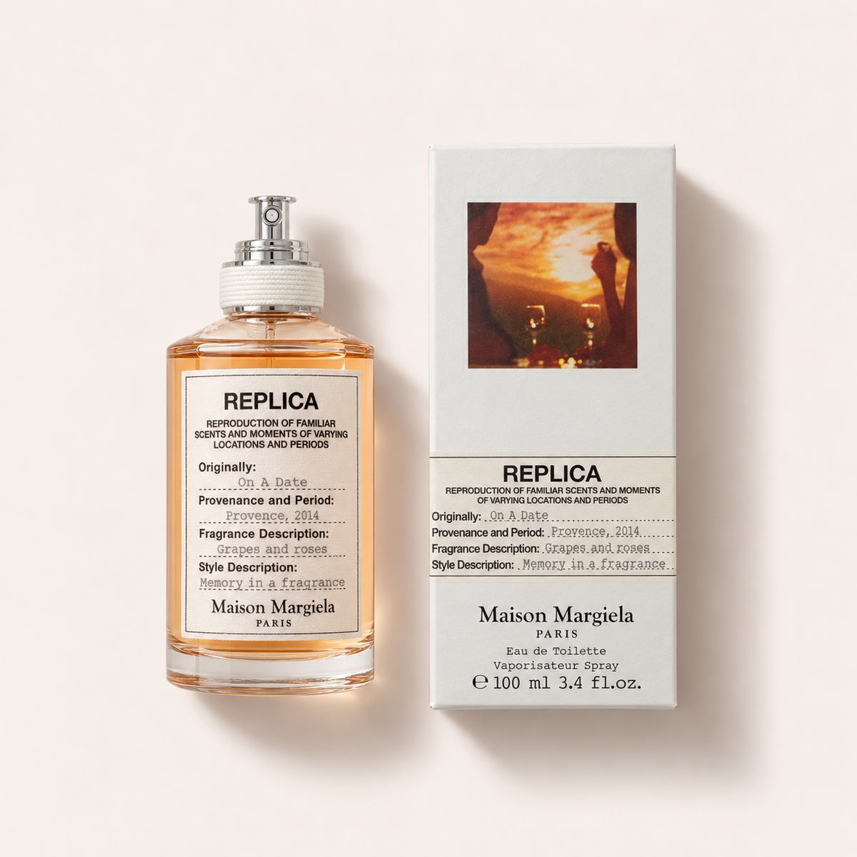 Maison Margiela Replica On A Date EDT 100 ml – výrobek s originálním obalem – MrRizz