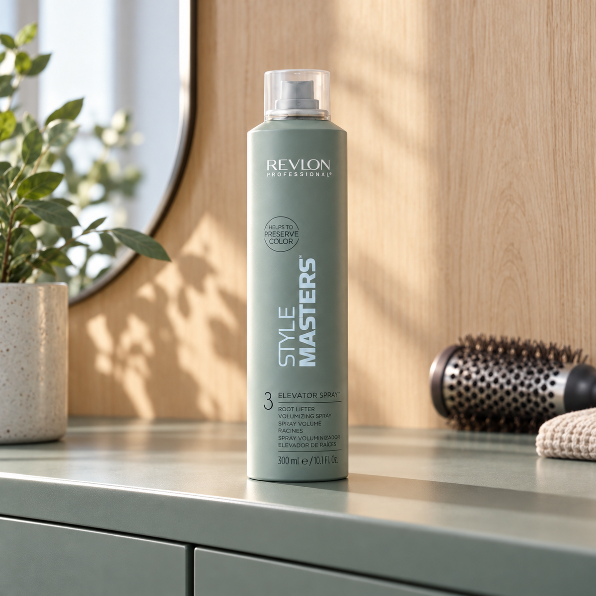 Revlon Professional Style Masters Volume Elevator Spray 300 ml – atmosférická fotografie – MrRizz