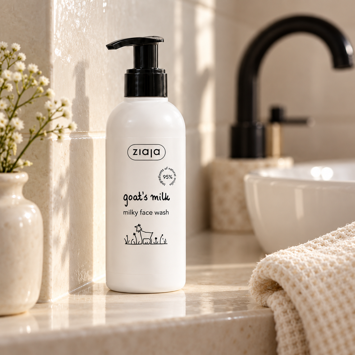 Ziaja Goat´s Milk Čisticí gel 200 ml – atmosférická fotografie – MrRizz