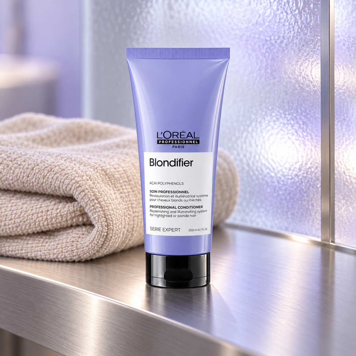 L'Oréal Professionnel Blondifier Professional Conditioner 200 ml – atmosférická fotografie – MrRizz