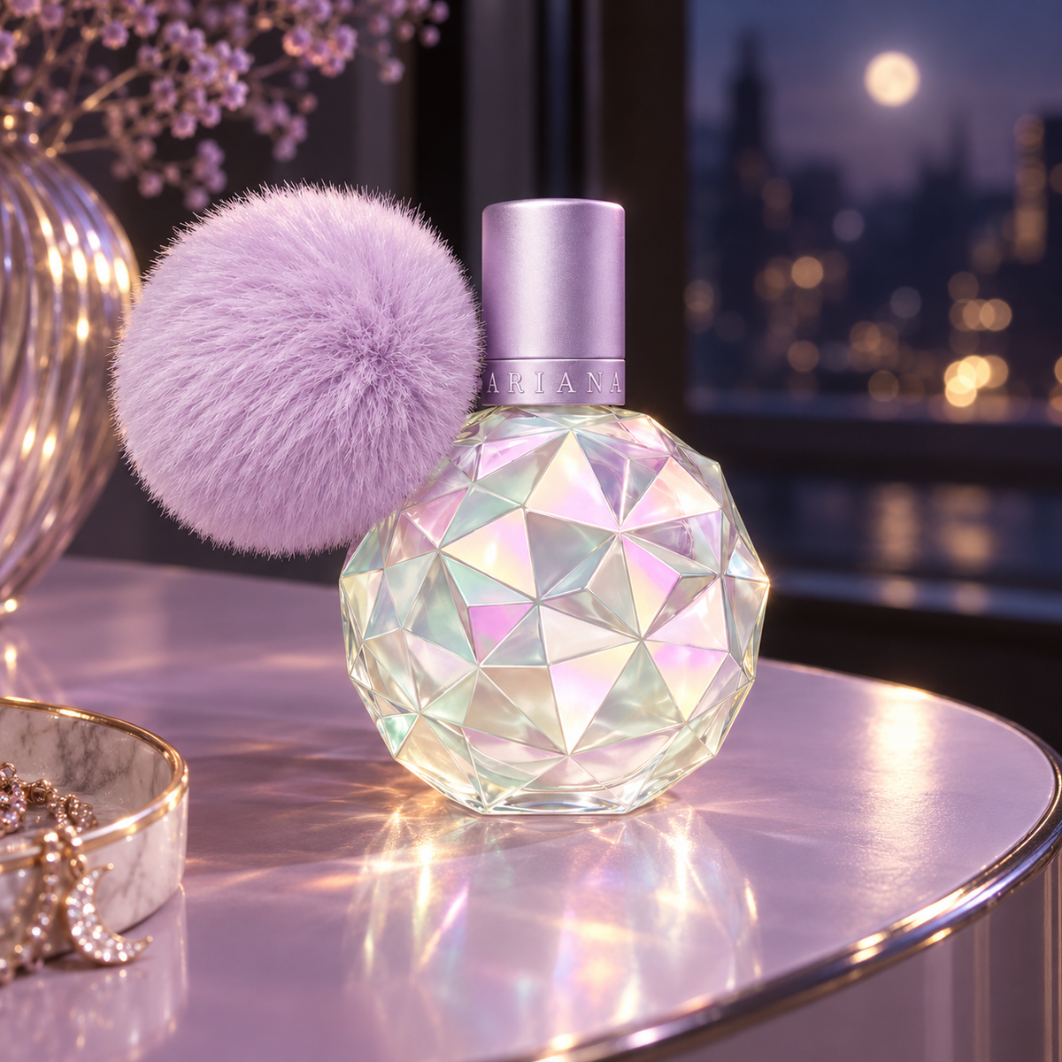 Ariana Grande Moonlight EDP 100 ml – atmosférická fotografie – MrRizz