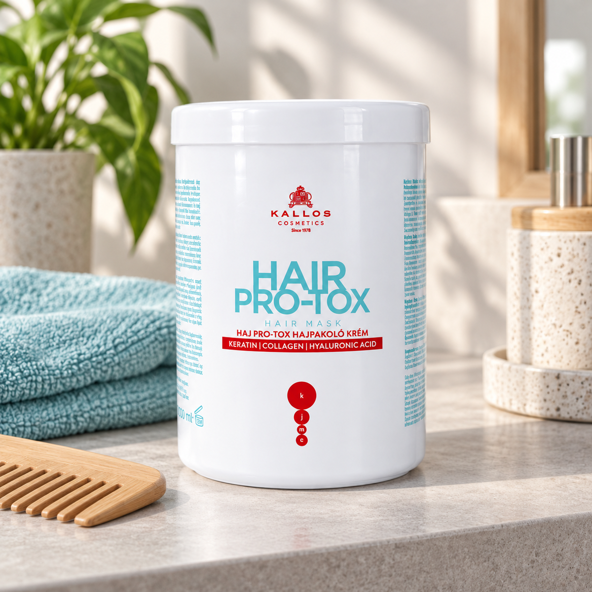Kallos Cosmetics Hair Pro-Tox 1000 ml – atmosférická fotografie – MrRizz