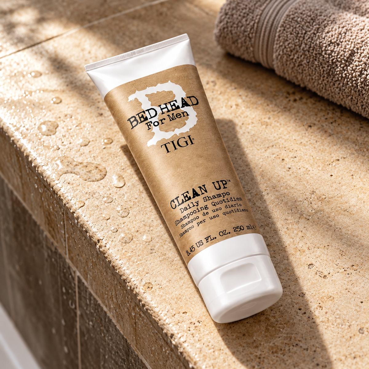 Tigi Bed Head Men Clean Up 250 ml – atmosférická fotografie – MrRizz