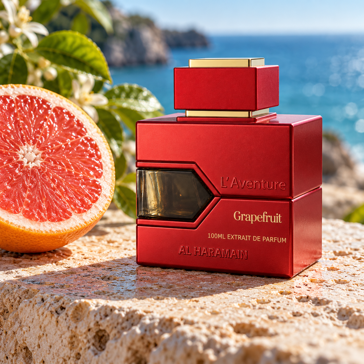 Al Haramain L’Aventure Grapefruit Extrait 100 ml – atmosférická fotografie – MrRizz