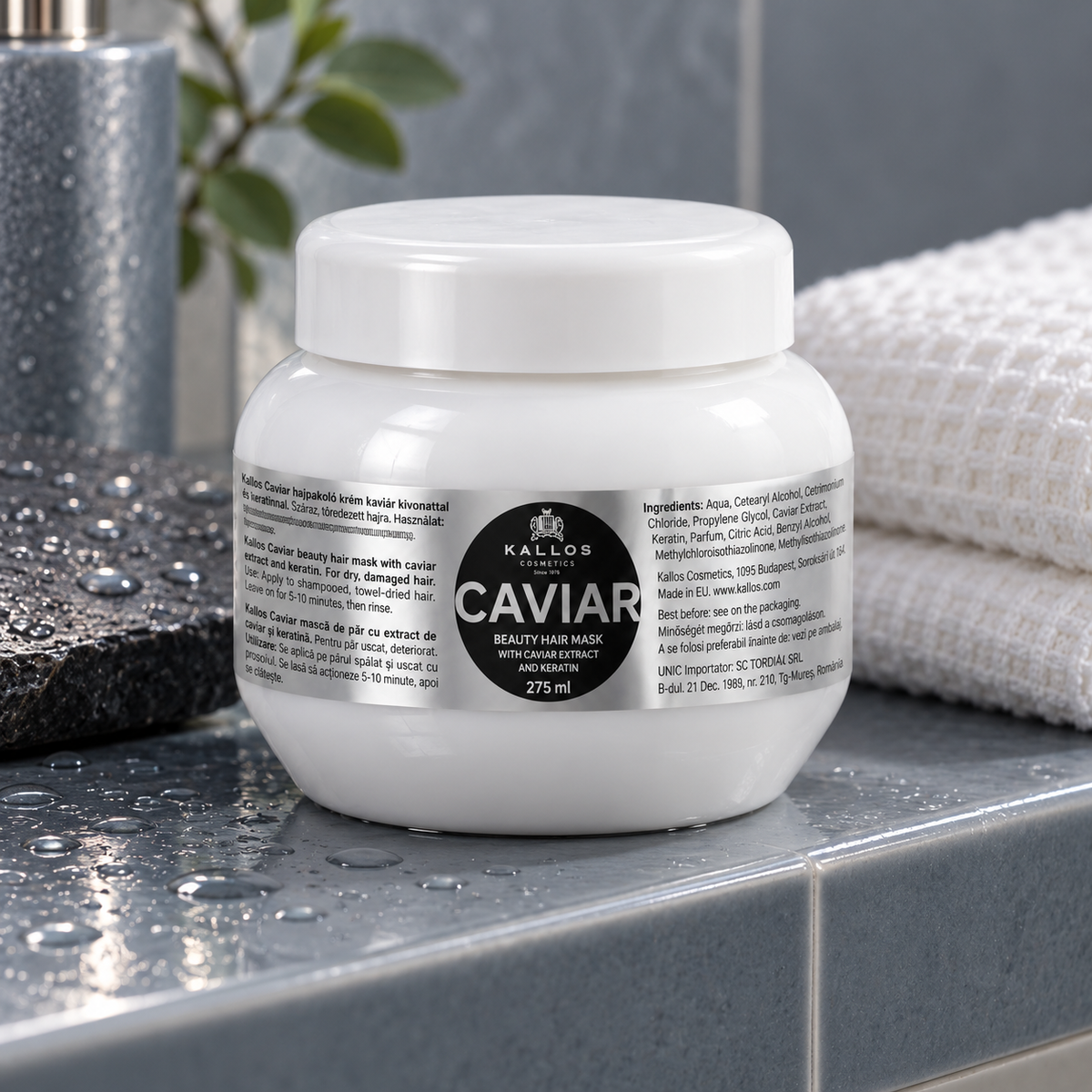Kallos Cosmetics Caviar 275 ml – atmosférická fotografie – MrRizz