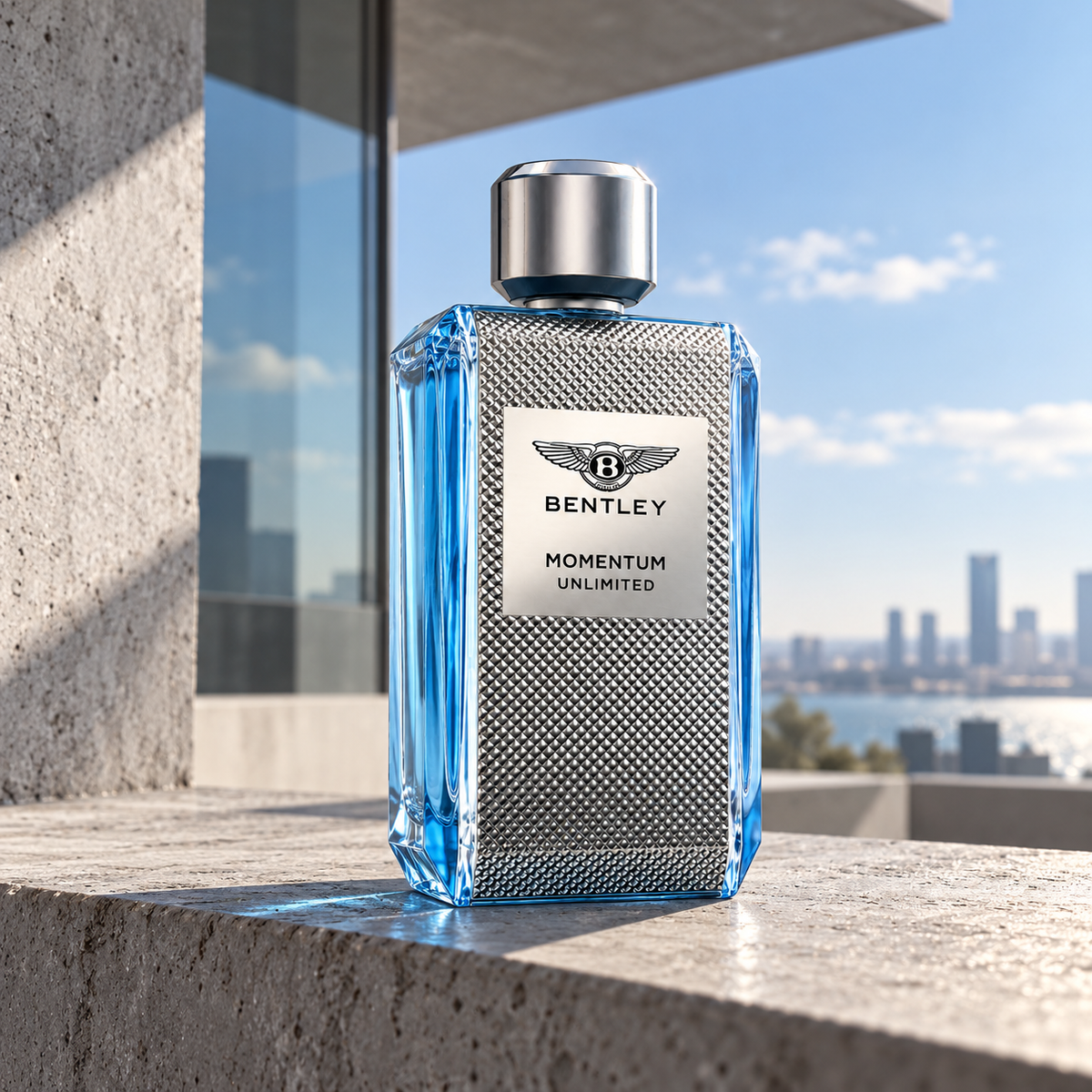 Bentley Momentum Unlimited EDT 100 ml – atmosférická fotografie – MrRizz