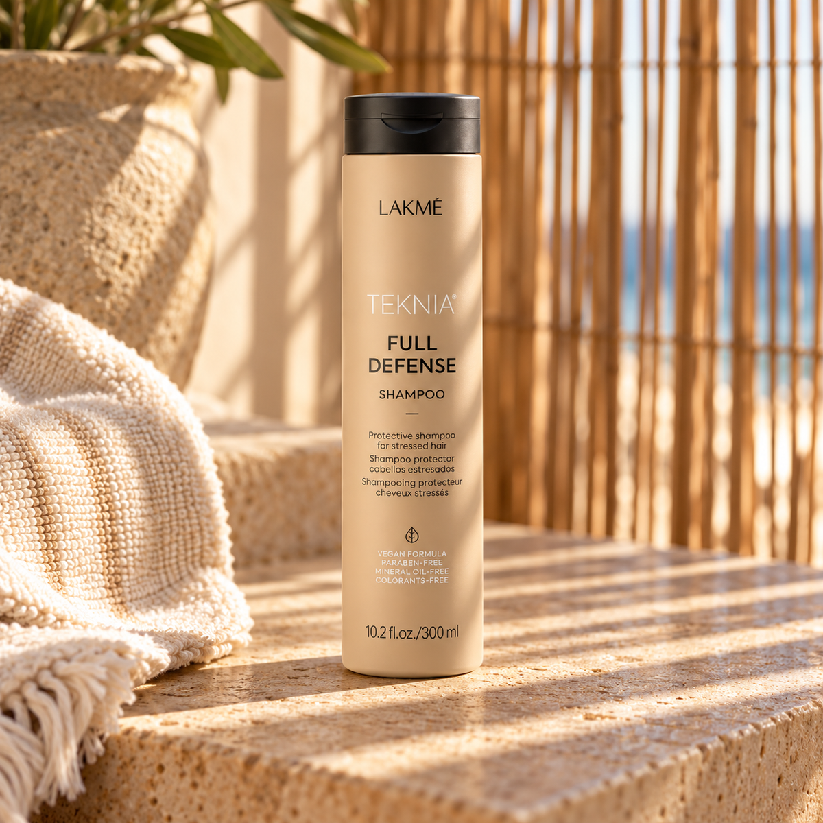 Lakmé Teknia Full Defense Shampoo 300 ml – atmosférická fotografie – MrRizz