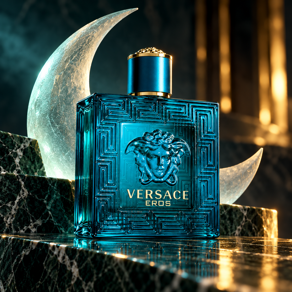 Versace Eros EDT 200 ml – atmosférická fotografie – MrRizz