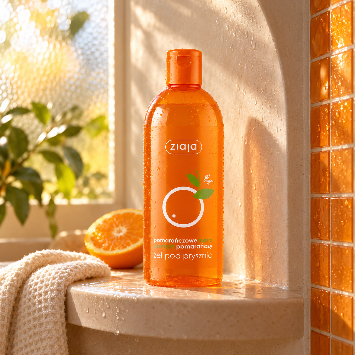 Ziaja Orange Butter Sprchový krém 500 ml – atmosférická fotografie – MrRizz