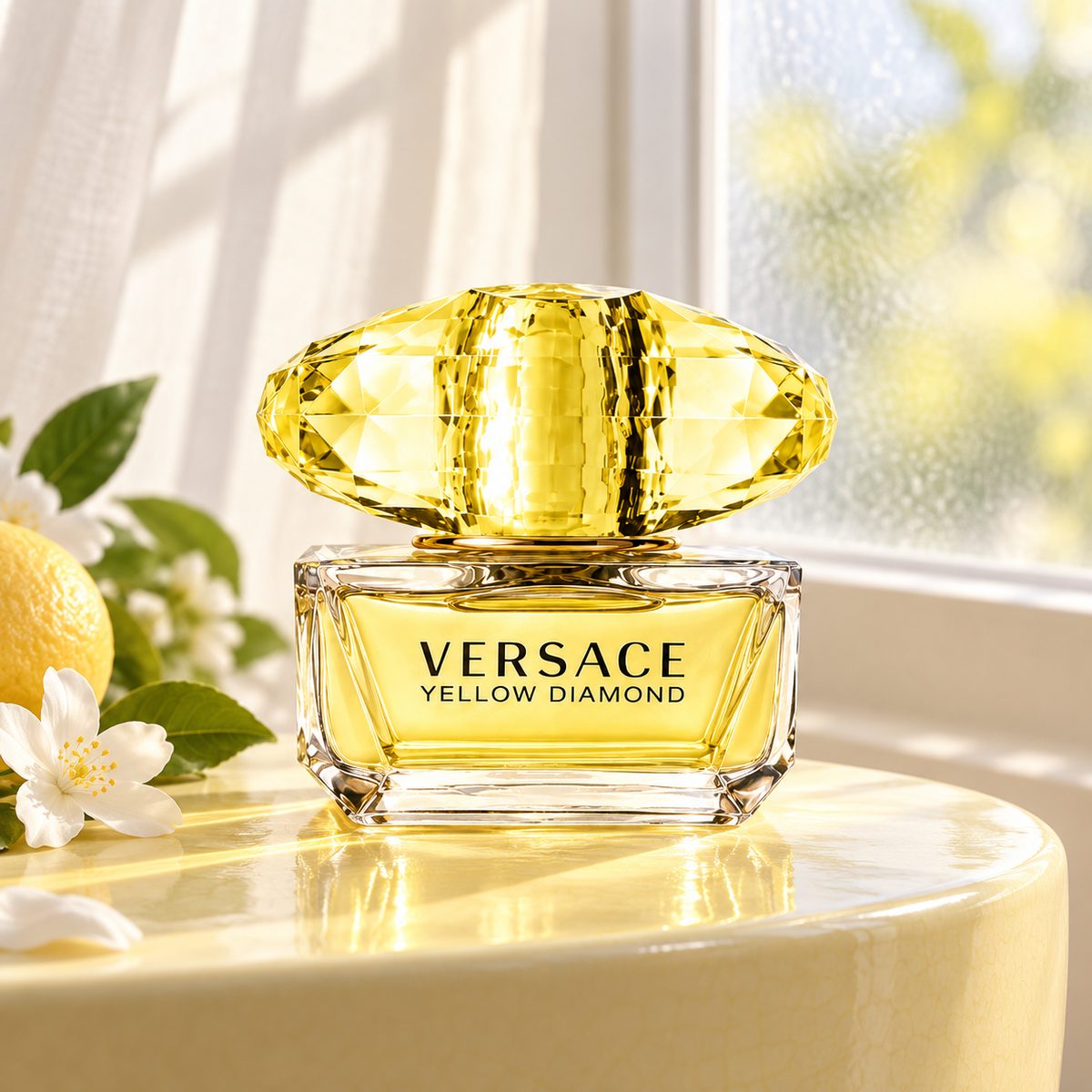 Versace Yellow Diamond EDT 50 ml – atmosférická fotografie – MrRizz