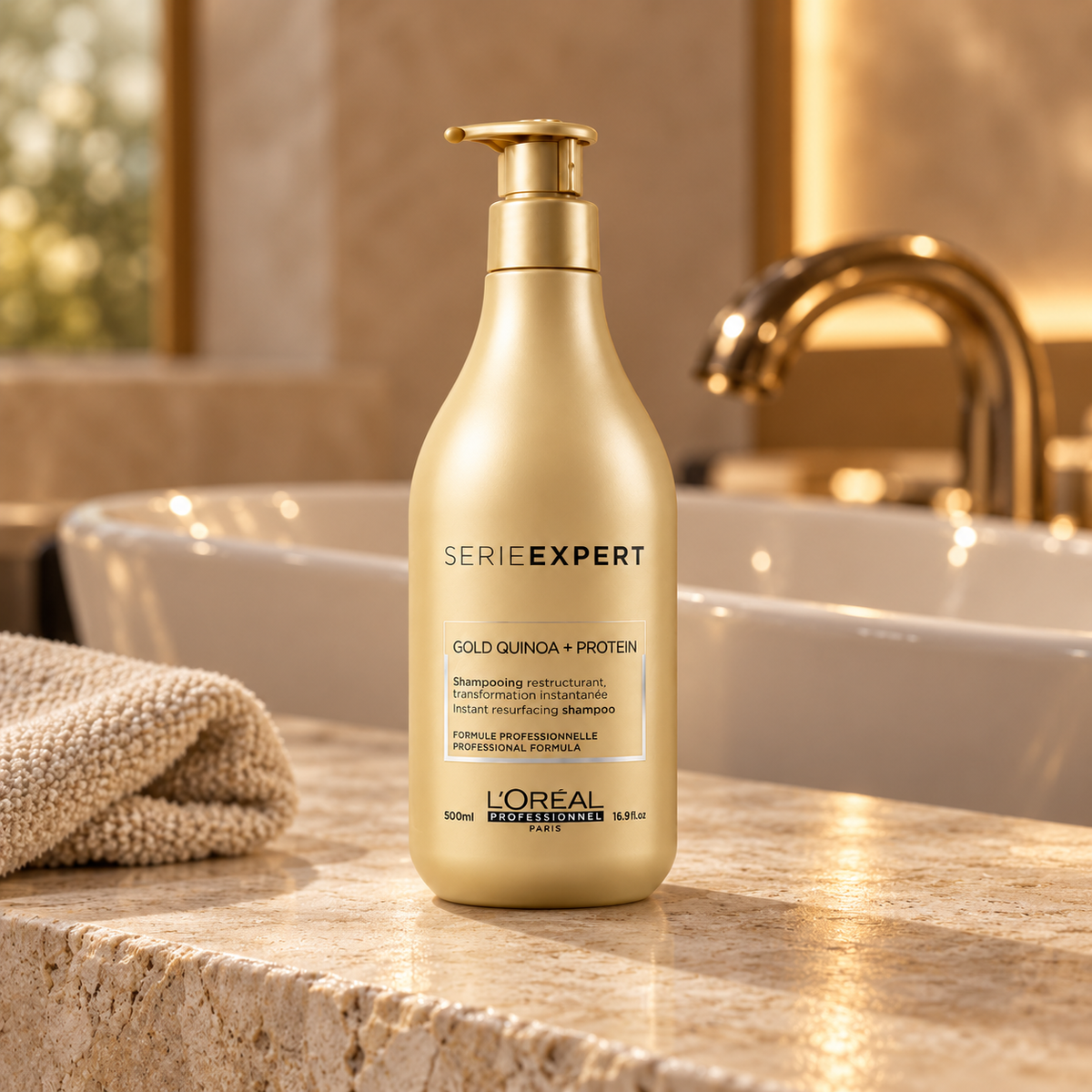 L'Oréal Professionnel Absolut Repair Professional Shampoo 500 ml – atmosférická fotografie – MrRizz