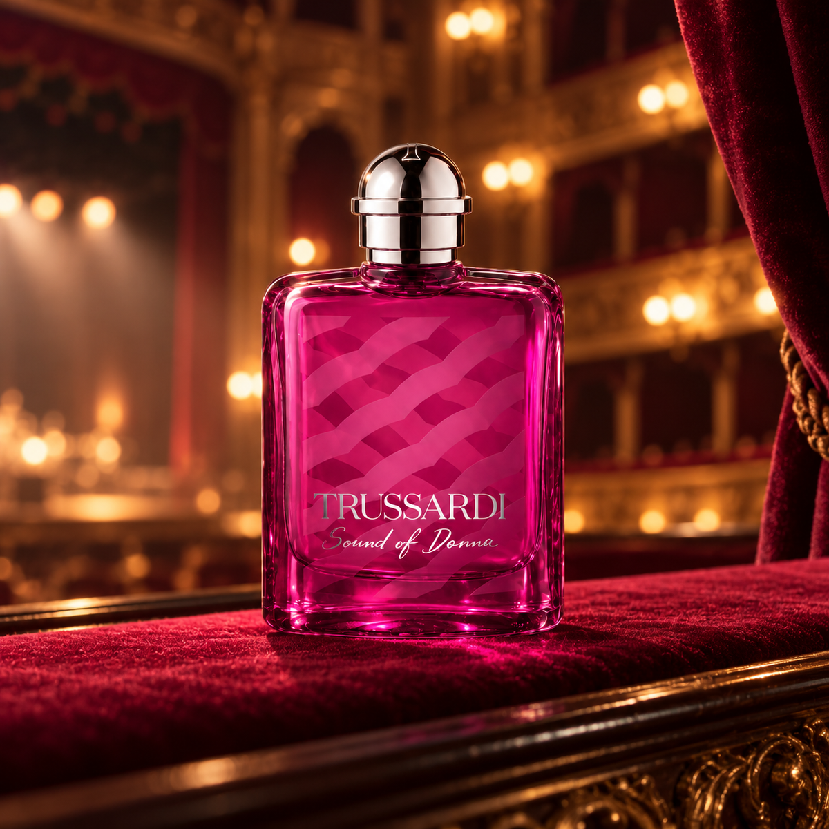 Trussardi Sound of Donna EDP 100 ml – atmosférická fotografie – MrRizz