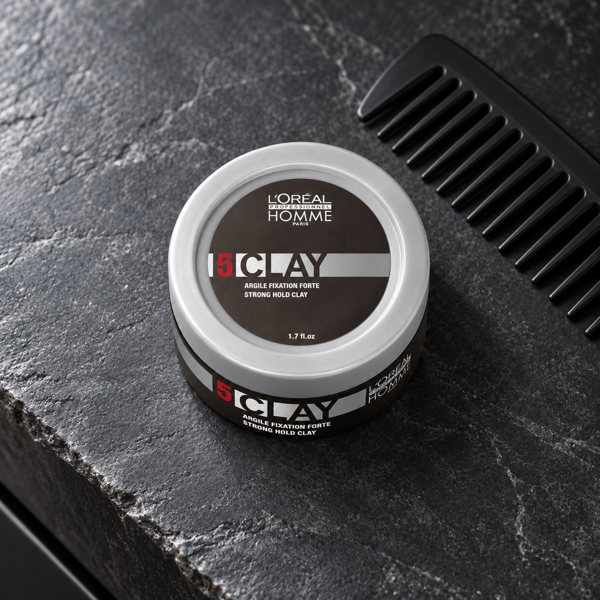 L'Oréal Professionnel Homme Clay 50 ml – atmosférická fotografie – MrRizz