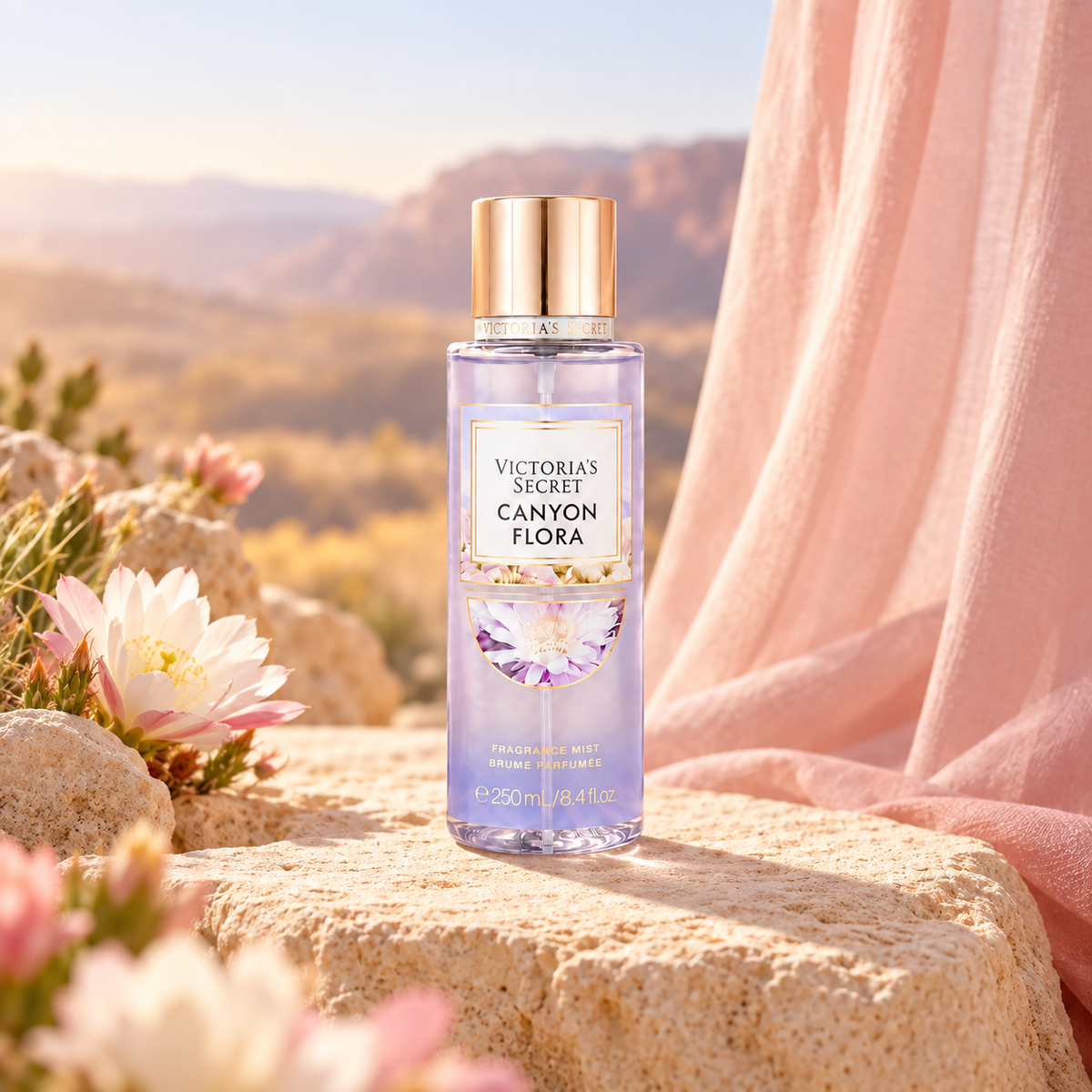 Victoria´s Secret Canyon Flora tělový sprej 250 ml – atmosférická fotografie – MrRizz