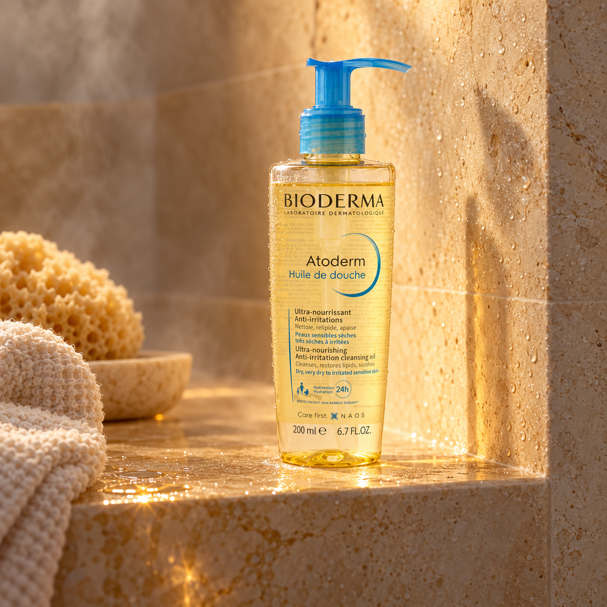 BIODERMA Atoderm Ultra-Nourishing 200 ml – atmosférická fotografie – MrRizz