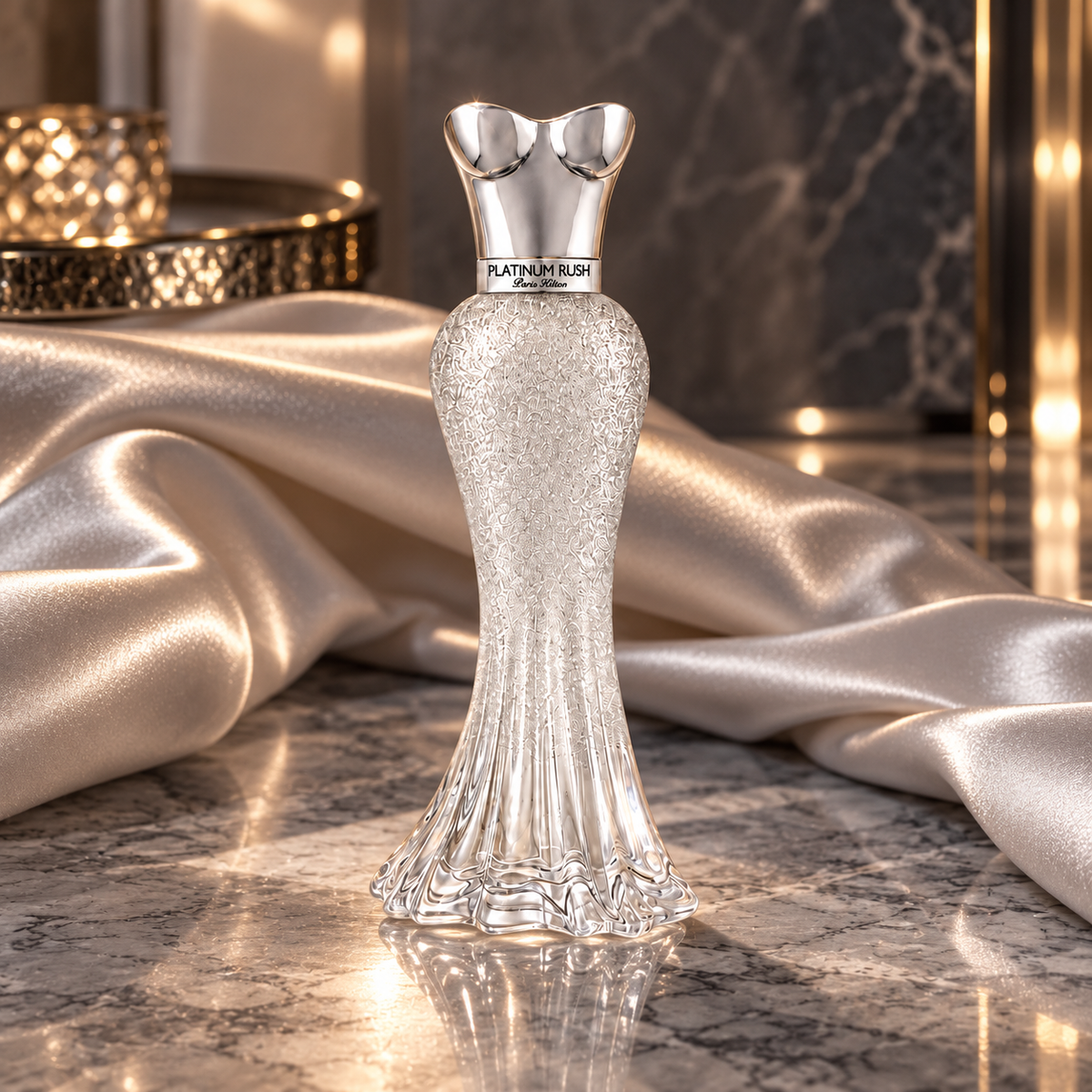 Paris Hilton Platinum Rush 100 ml – atmosférická fotografie – MrRizz