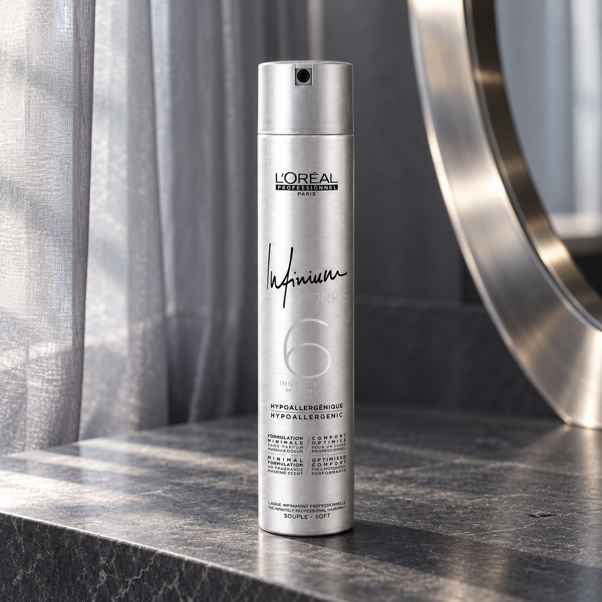 L'Oréal Professionnel Infinium Pure 500 ml – atmosférická fotografie – MrRizz
