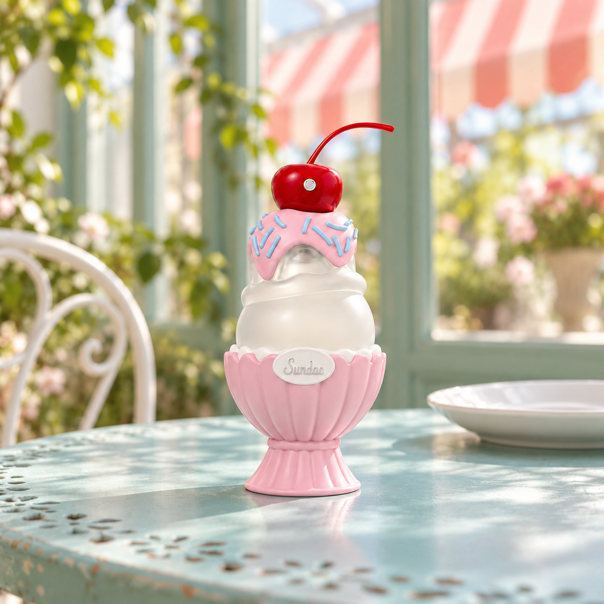 Anna Sui Sundae Pretty Pink EDT 50 ml – atmosférická fotografie – MrRizz