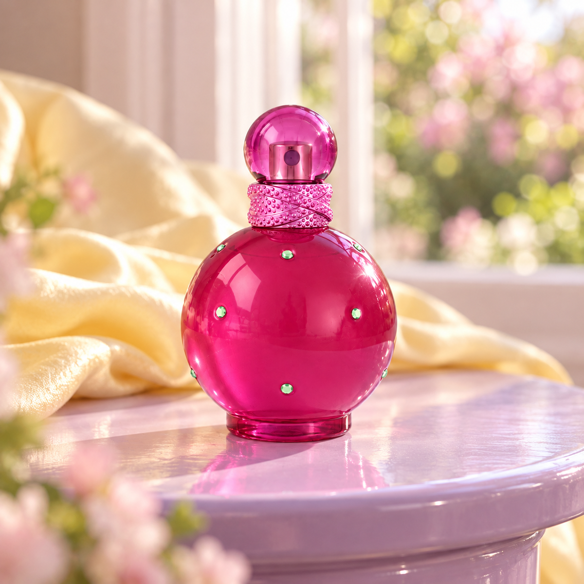 Britney Spears Fantasy EDP 100 ml – atmosférická fotografie – MrRizz