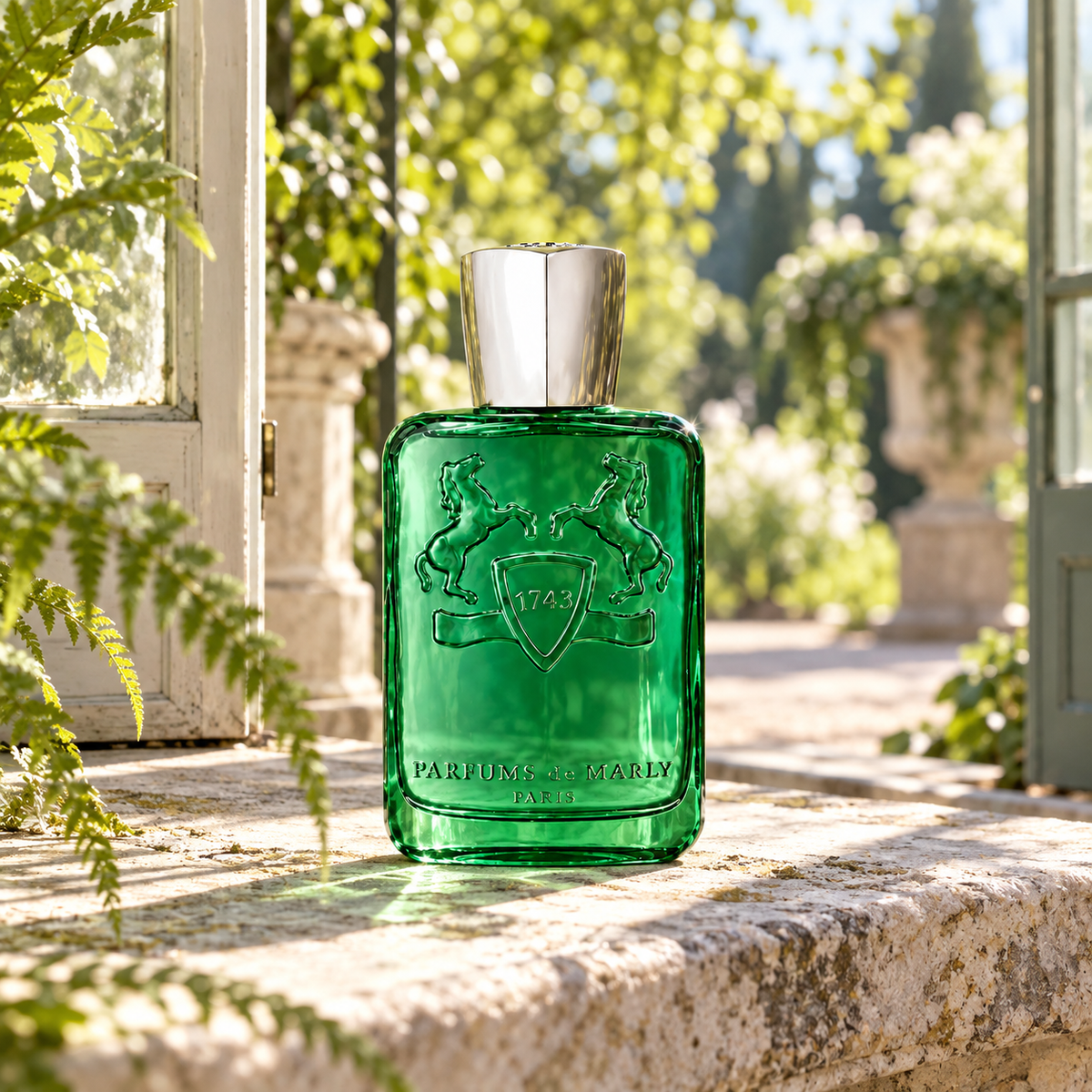 Parfums de Marly Greenley EDP 75 ml – atmosférická fotografie – MrRizz