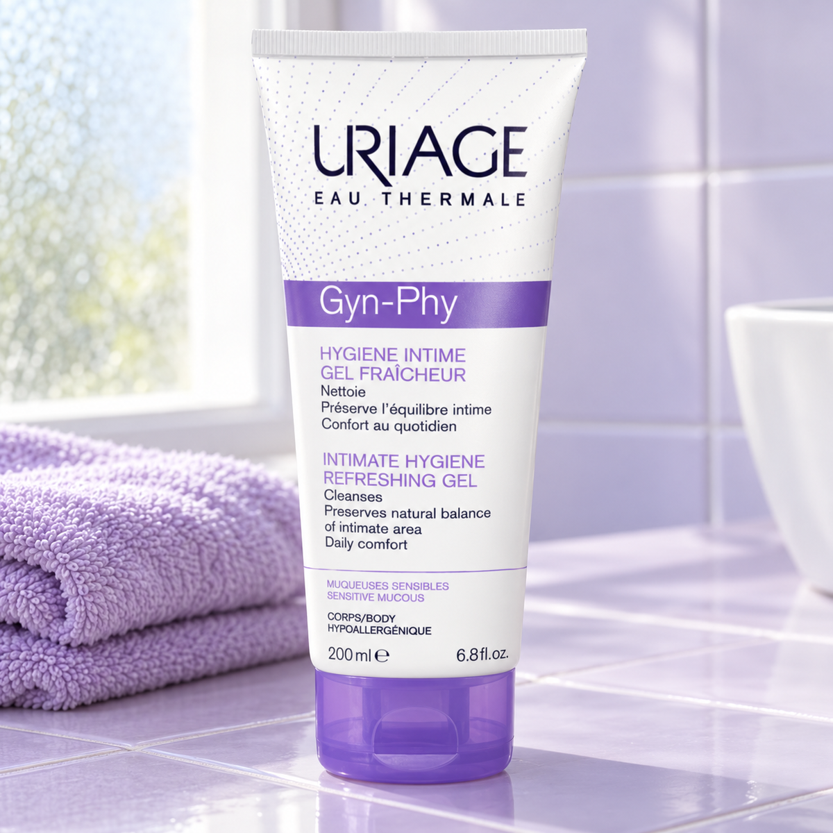Uriage Gyn-Phy Refreshing Gel 200 ml – atmosférická fotografie – MrRizz