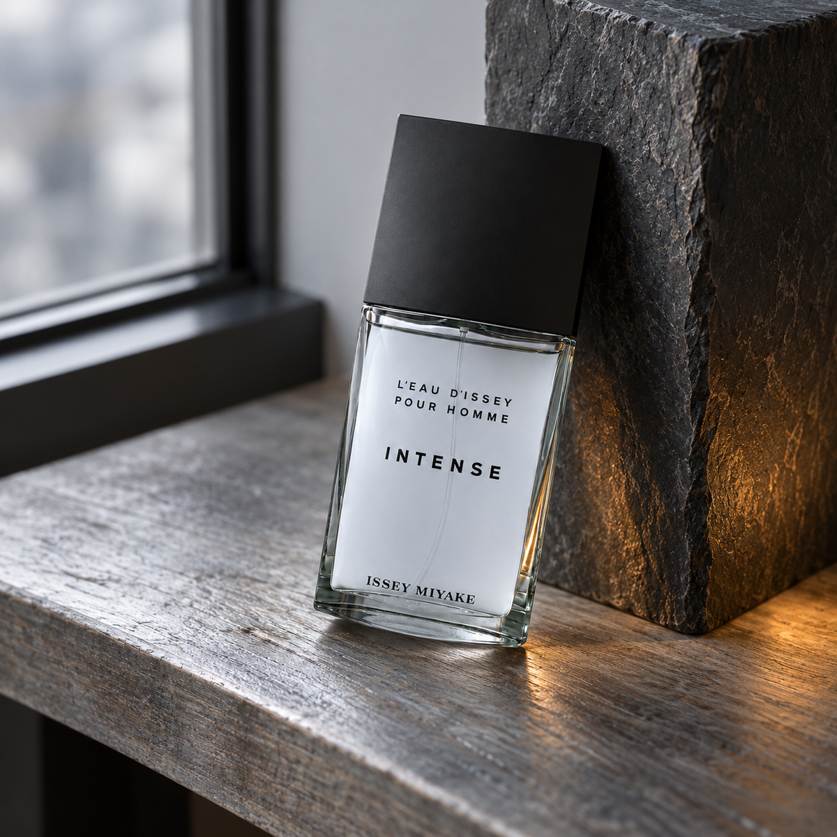 Issey Miyake L'Eau D'Issey Pour Homme Intense EDT 75 ml – atmosférická fotografie – MrRizz