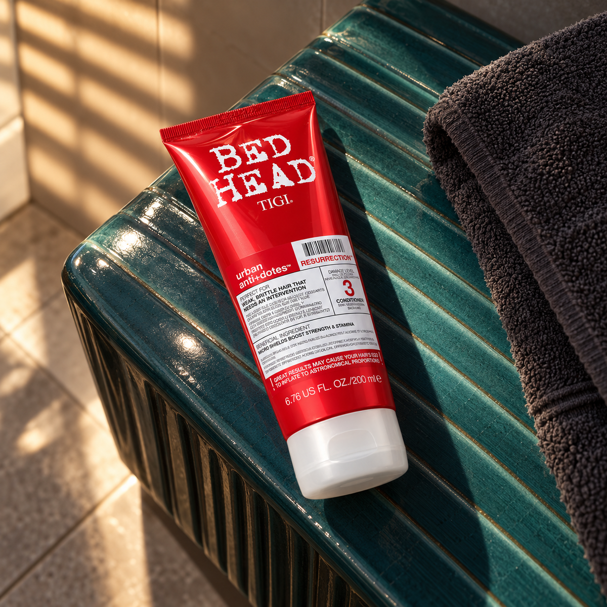 Tigi Bed Head Resurrection 200 ml – atmosférická fotografie – MrRizz