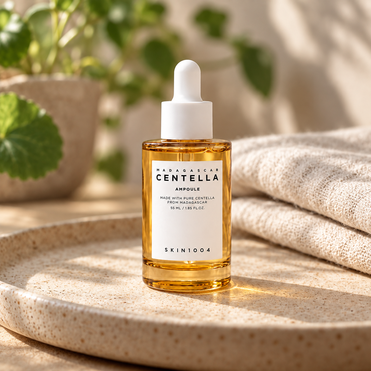 SKIN1004 Centella Ampoule 55 ml – atmosférická fotografie – MrRizz