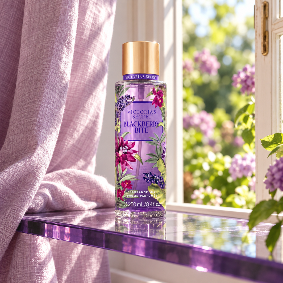 Victoria´s Secret Blackberry Bite Tělový sprej 250 ml – atmosférická fotografie – MrRizz