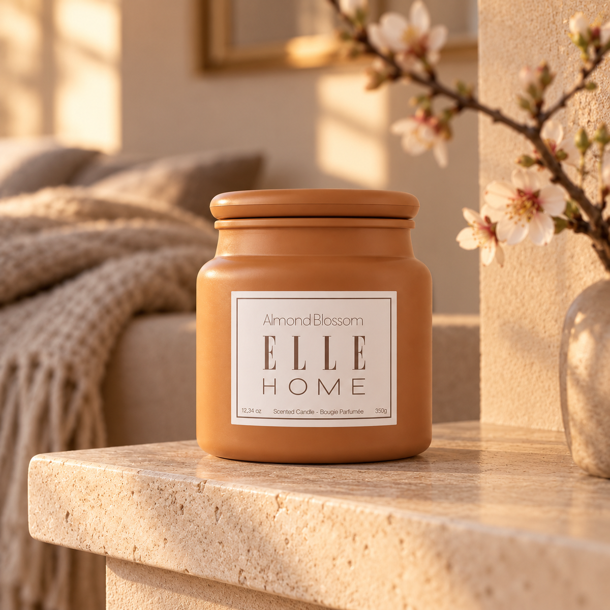 Elle Home Almond Blossom 350 ml – atmosférická fotografie – MrRizz