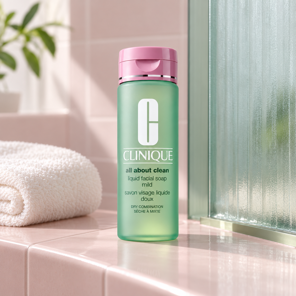 Clinique All About Clean Liquid Facial Soap Mild 200 ml – atmosférická fotografie – MrRizz